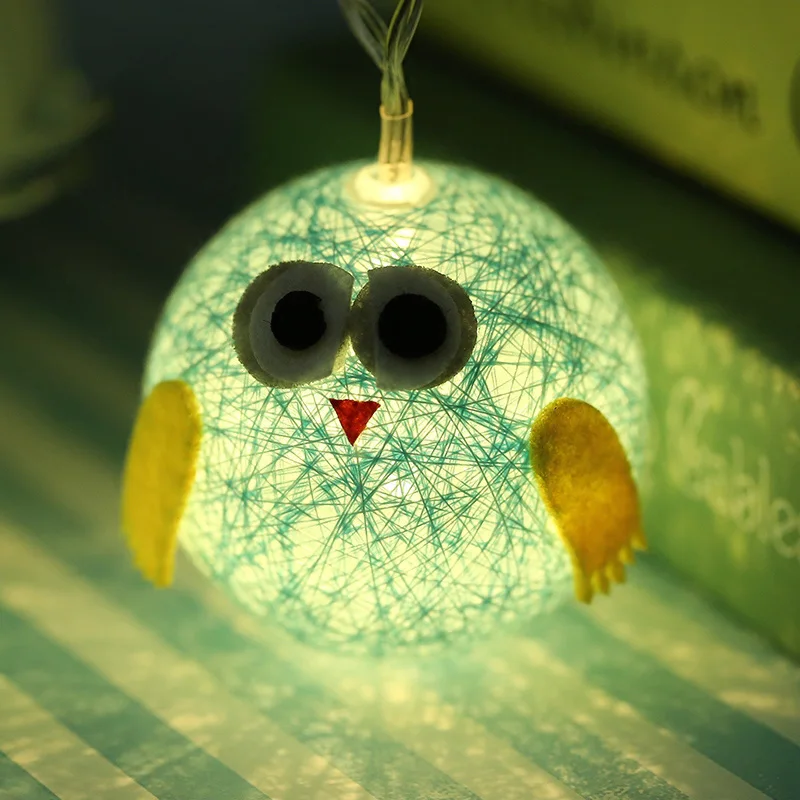 10Led Fairy Monkey Panda Cotton Ball Battery Operated String Light 1.5m LED Decoration For Christmas Garland New Year gerlyanda 10Led Fairy Monkey Panda Cotton Ball Battery Operated String Light 1.5m LED Decoration For Christmas Garland New Year gerlyanda