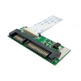 

50pcs/lot 1.8" 24 Pin LIF HDD to SATA 22pin 2.5 inch hard disk drive Adapter with Cable,Free shipping By Fedex