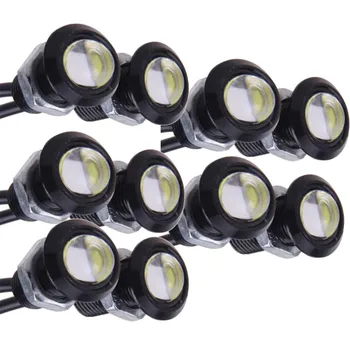 

2pcs 9W 18mm led car lights DRL daytime running light reverse parking lamp car styling light source bulb hot selling