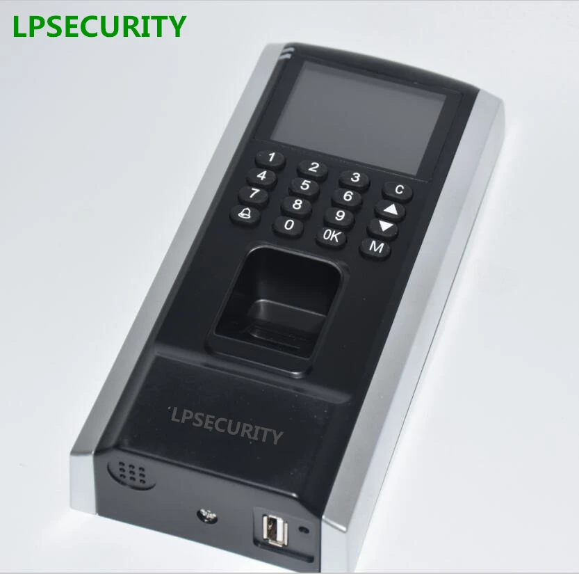 LPSECURITY TCP/IP RJ45 система контроля доступа по отпечаткам пальцев Дверной замок контроль доступа rfid считыватель карт