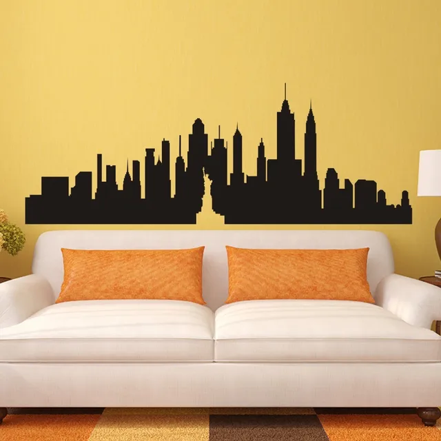 new york city skyline wall decals ebay new york city skyline silhouette the big apple wall sticker nyc vinyl decal art home new york city skyline wall decals ebay new york city skyline silhouette the big apple wall sticker nyc vinyl decal art home