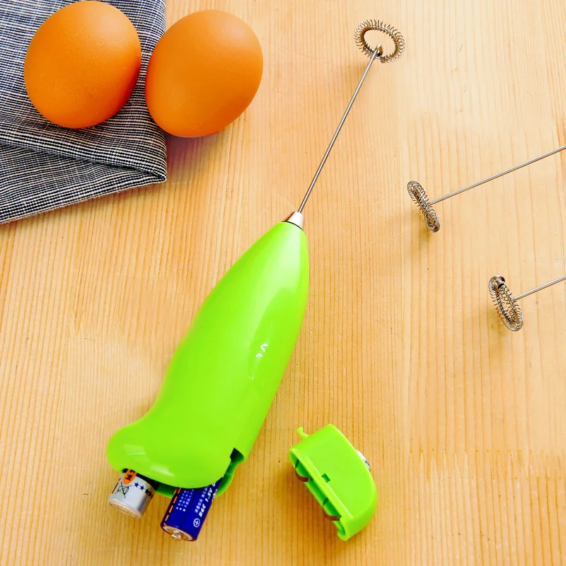 Mini Random Color Automatic Electric Handheld Whisk Mixer Stainless