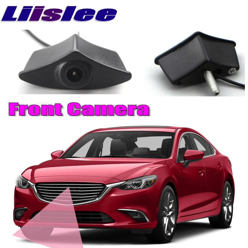 

LiisLee Car Front Camera LOGO CAM Front Grille CAM For Mazda 6 Mazda6 Atenza GL 2016 2017 2018 DIY Manually Control Front Camera
