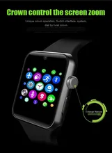 2017 DM09 Bluetooth Smart Watch HD Screen Support SIM Card Wearable Devices Clock Sync Magic Knob For IOS Android System