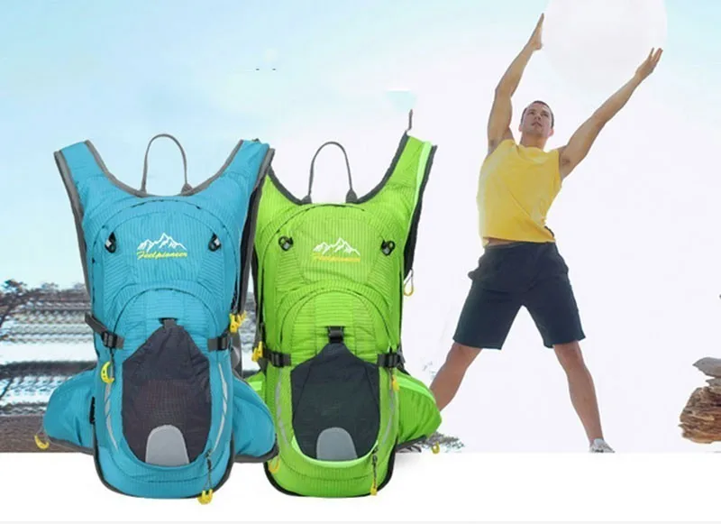 Excellent Waterproof MTB Bike Hydration Breathable 15L Backpack+2L Water Bags Large Capacity Bicycle Bags Cycling Knapsack Travel Packsack 25