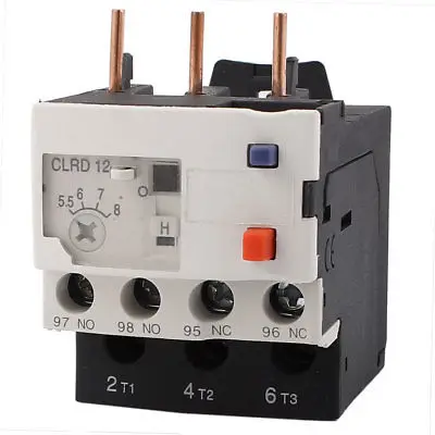 

Thermal Protection Overload Relay 3 Pole CLRD12 5.5-8A AC 690V
