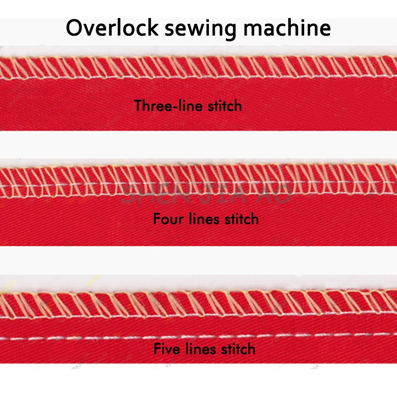 1 шт. промышленные электрические четыре нити оверлок машина одежда швейная машина бытовая Klock швейная машина головка 220 В