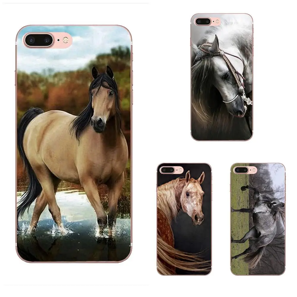 

For Huawei Nova 2 V20 Y3II Y5 Y5II Y6 Y6II Y7 Y9 G8 G9 GR3 GR5 GX8 Prime 2018 2019 TPU Shell Enjoy Cool Colour Dappled Horse