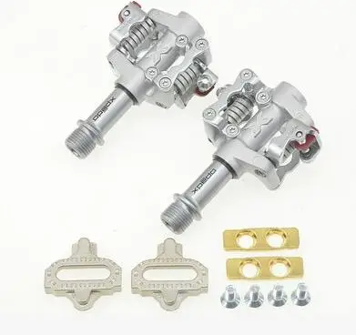 MTB Mountain Bike Clipless Pedals SHIMANO SPD Compatible XMF07AC Xpedo TWINS