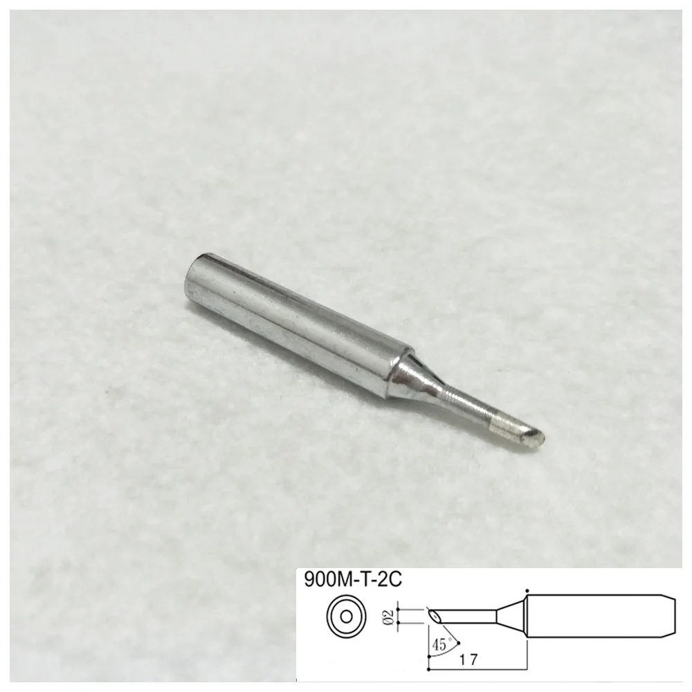 10pcs 900m-t Soldering Iron Tips Silver X9l9 Be for sale online 