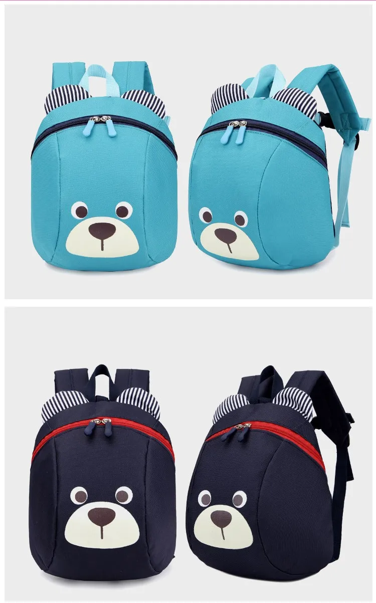 Aged 1-3 Toddler backpack Anti-lost kids baby bag cute animal dog children backpacks kindergarten school bag mochila escolar 9