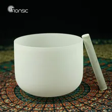 В Великобританию и США " Note C/D/E/F/G/A/B чакра матовая кварцевая Поющая чаша