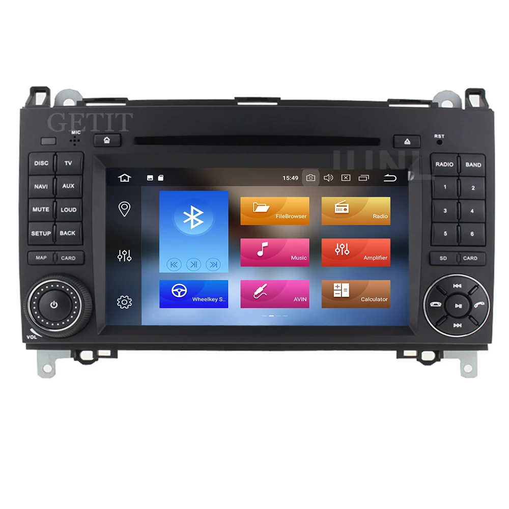 Top octa core Android 9.0 Car DVD Player Radio GPS for Mercedes/Benz Vito Viano Sprinter W209 W169 W169 B200 VW Crafter 1