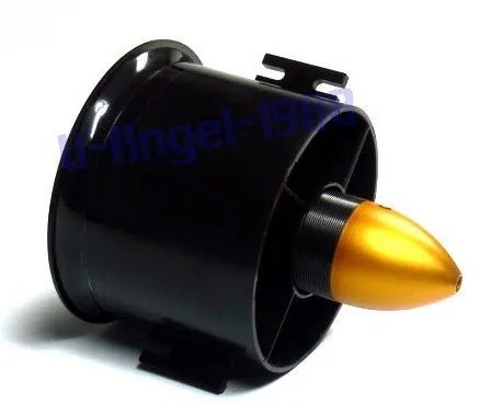 Free shipping 70mm duct fan 3000kv Motor Spindle 4mm for jet RC EDF