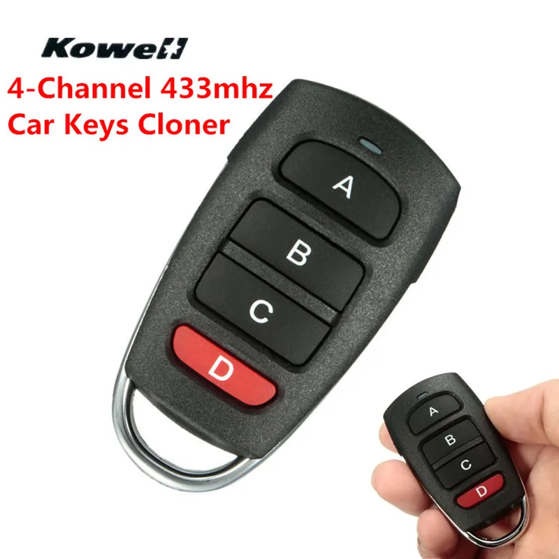 New 4 Channel 433mhz Universal Car Keys Cloner Rc Key Fob