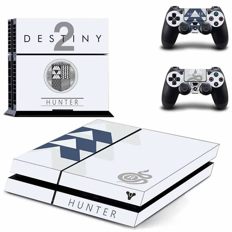 Destiny 2 PS4 полный кожи Стикеры лицевые панели для sony playstation 4 консоли и контроллера