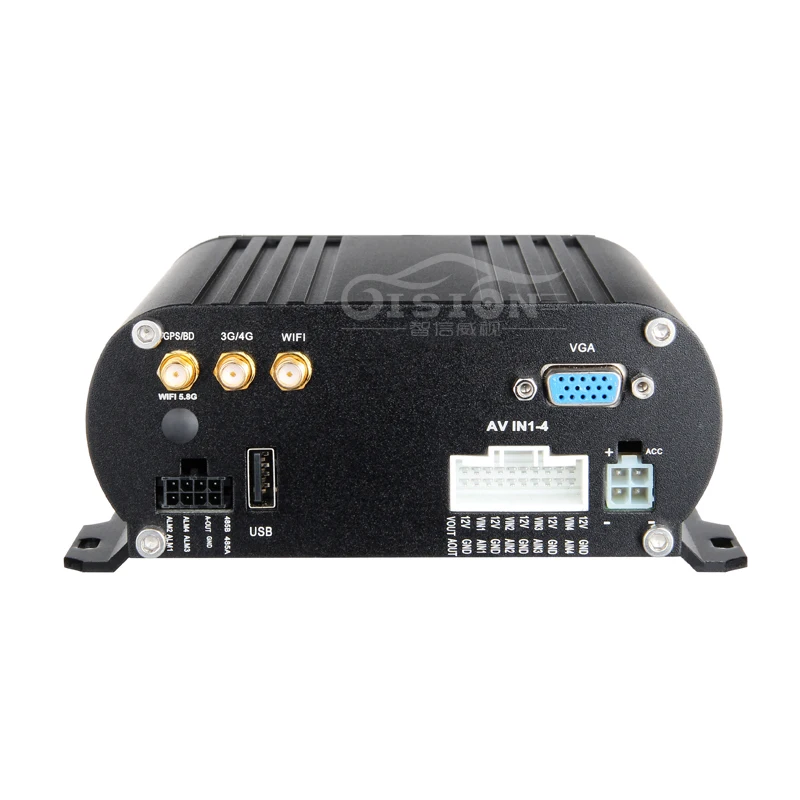  Nuevo 1080 P 3G GPS WIFI 4CH Video Dvr móvil del vehículo HD HDD Dvr en tiempo Real con vigilancia 