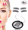 Pestañas magnéticas CLOTHOBEAUTY con 3 imanes, hecho a mano, sin pegamento, ojo completo, pestañas postizas suaves naturales reutilizables 3D para maquillaje ► Foto 1/6