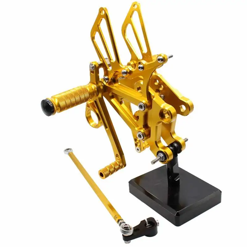 

Adjustable Footpegs Pedals Rearset Footrest Rear Set For YAMAHA YZF R125 YZFR 125 2008-2013