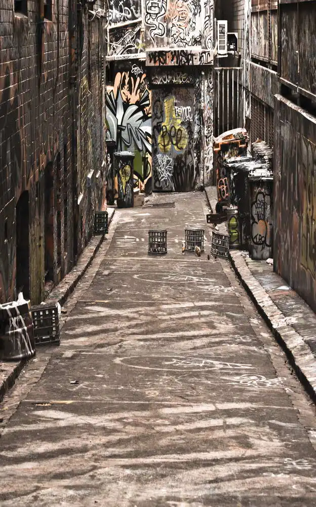 

5X7 футов деревянный дом улица переулка дорога город моющийся цельный без складок баннер фотостудия фон из полиэстера ткань