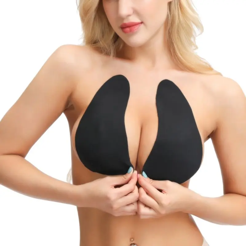 

1 Pair Invisible Brassy Tape Chest Bra Sweat Proof Magic Beauty Instant Lift Shape Tape Lift Women Motion Proof Breast Bra