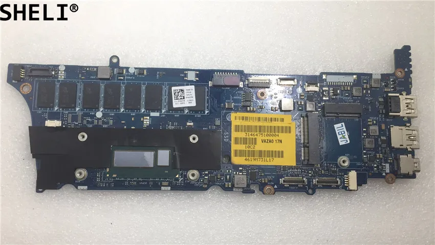 

SHELI for DELL XPS 12 9Q33 new motherboard GM with i5-4200U LA-9262P 0M6JYR