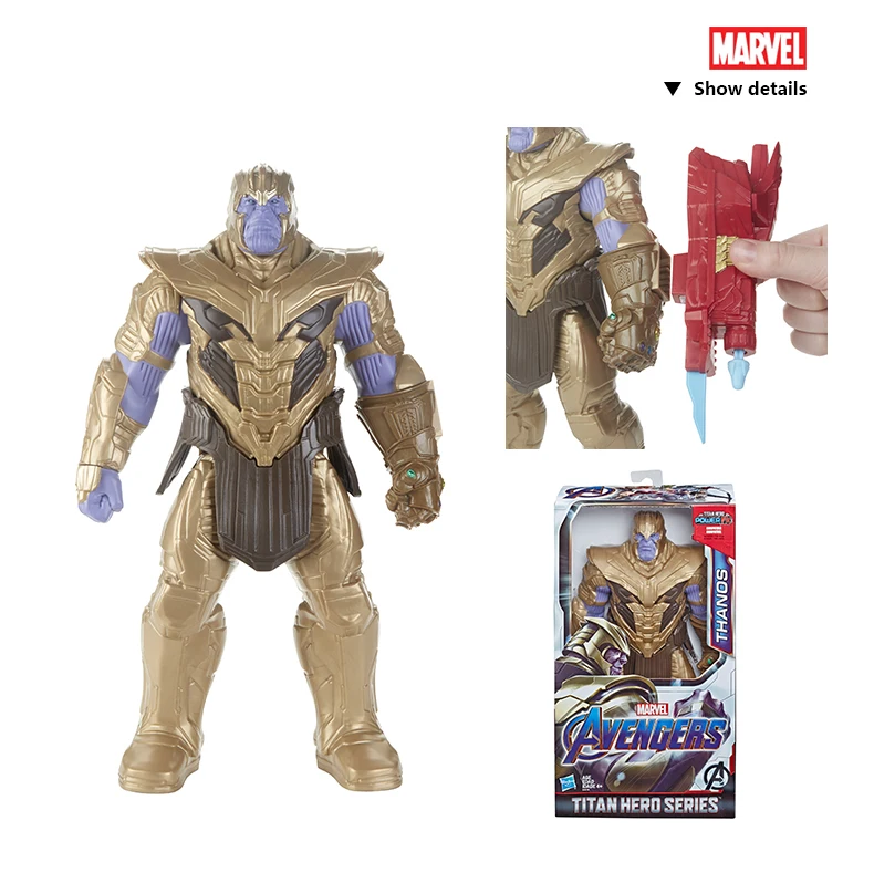 Hasbro Мстители Marvel эндшпиль 12 дюймов Титан герой Халк танос фигурки Marvel игрушки возраст от 4 до