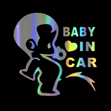 ^#Cheap Car Sticker Baby On Board 12*12cm Funny Car Decal Reflective Laser 3D Car Stickers Vinyl Car Styling Black Silver ^#Cheap Car Sticker Baby On Board 12*12cm Funny Car Decal Reflective Laser 3D Car Stickers Vinyl Car Styling Black Silver