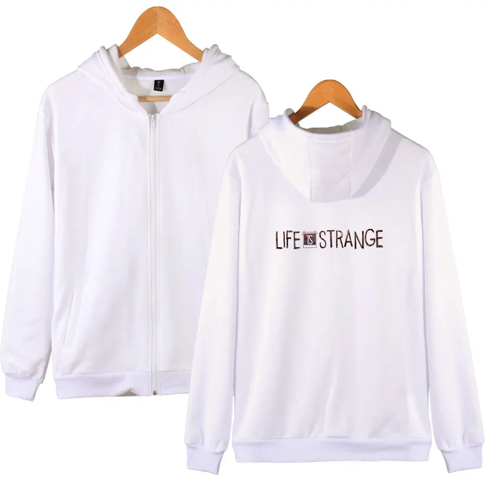 

Life Is Strange Harajuku Hoodie Sweatshirts print men women zipper hoodies jacket casual long sleeve zip up hooded tracksuit top