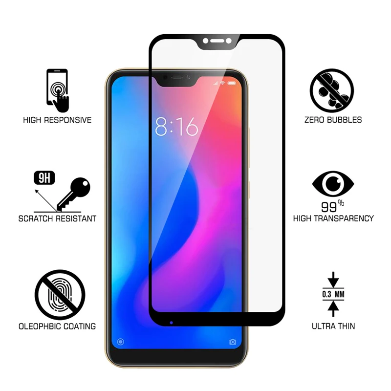 Mi-A2-Lite-Screen-Protector-for-Xiaomi-Mi-A2-Lite-Tempered-Glass-HCCZ-High-quality-2 (3)