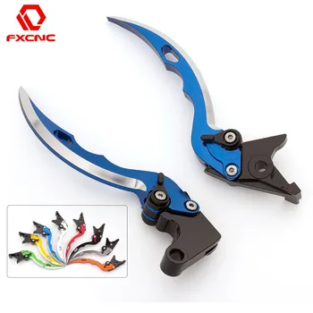 

FX CNC Aluminum Adjustable Knife Blade Brake Clutch Levers For Yamaha YZF R1 R1M R1S 2015 - 2017 2016 YZF R6 2017 Motorcycles