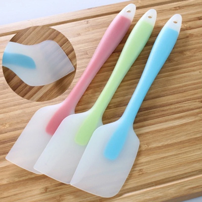 

1 PC Baking & Pastry Spatulas Double Silicone Spatula Spoon Cookie Spatulas Pastry Scraper Mixer Buttter Ice Cream Scoop 892402