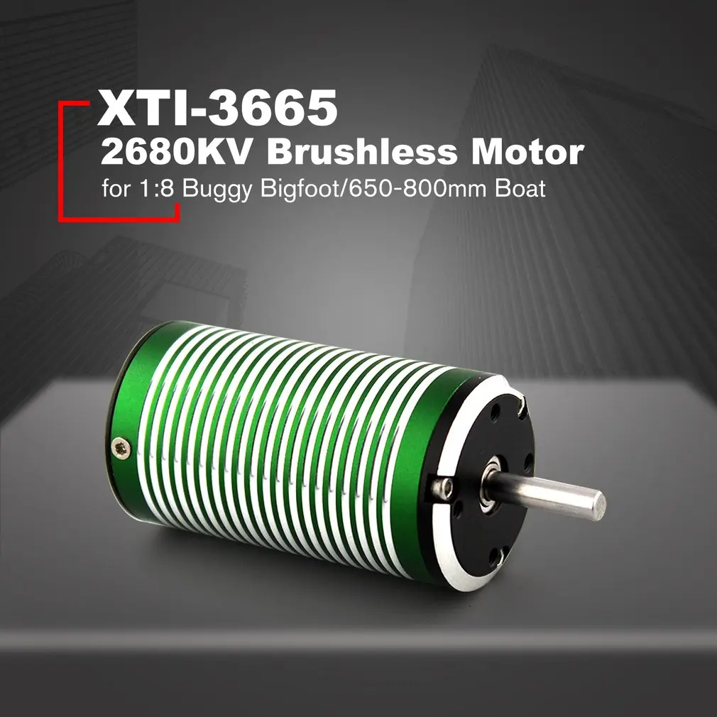 XTI-3665 3190 3580 3190 2680 2300 кв 5 мм бесщеточный двигатель для 1:8 RC Внедорожник Багги Bigfoot/650-800 мм Лодка Корабль - Цвет: 7