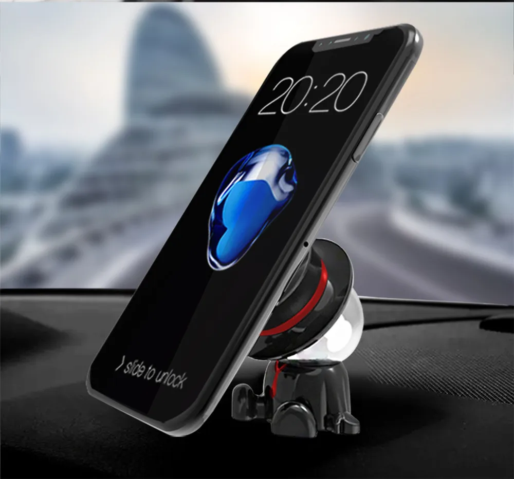 Автомобильный Магнитный Кронштейн для мобильного телефона, автомобильная навигация, креативный Магнитный многофункциональный кронштейн для мобильного телефона, поддержка смартфона Voiture
