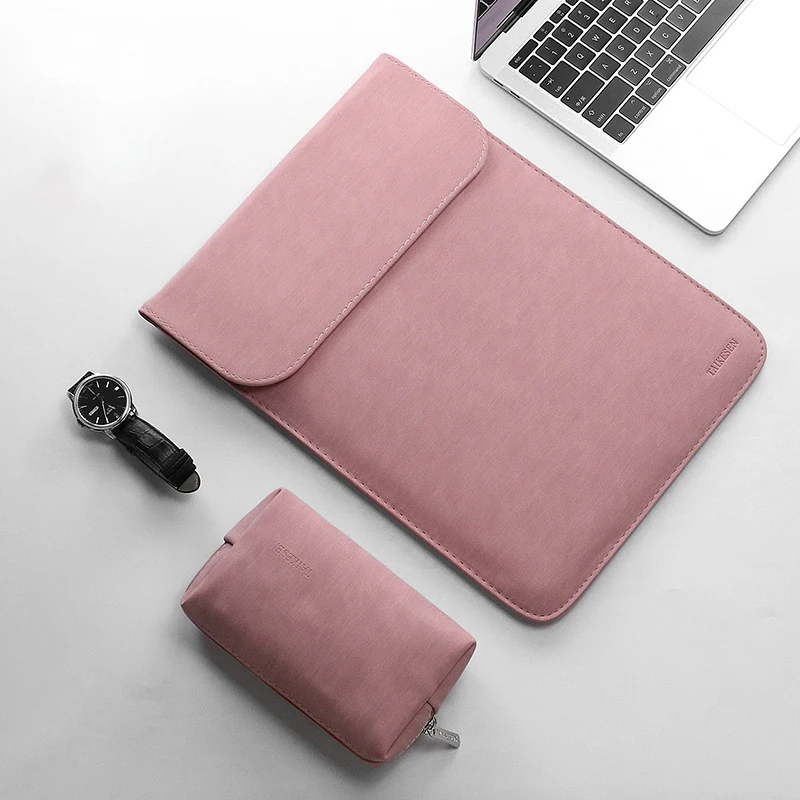 Сумка для ноутбука из ПУ кожи 15 6 дюйма 14 дюймов Macbook Air 13 Pro 11 12 матовый чехол Xiaomi Mi