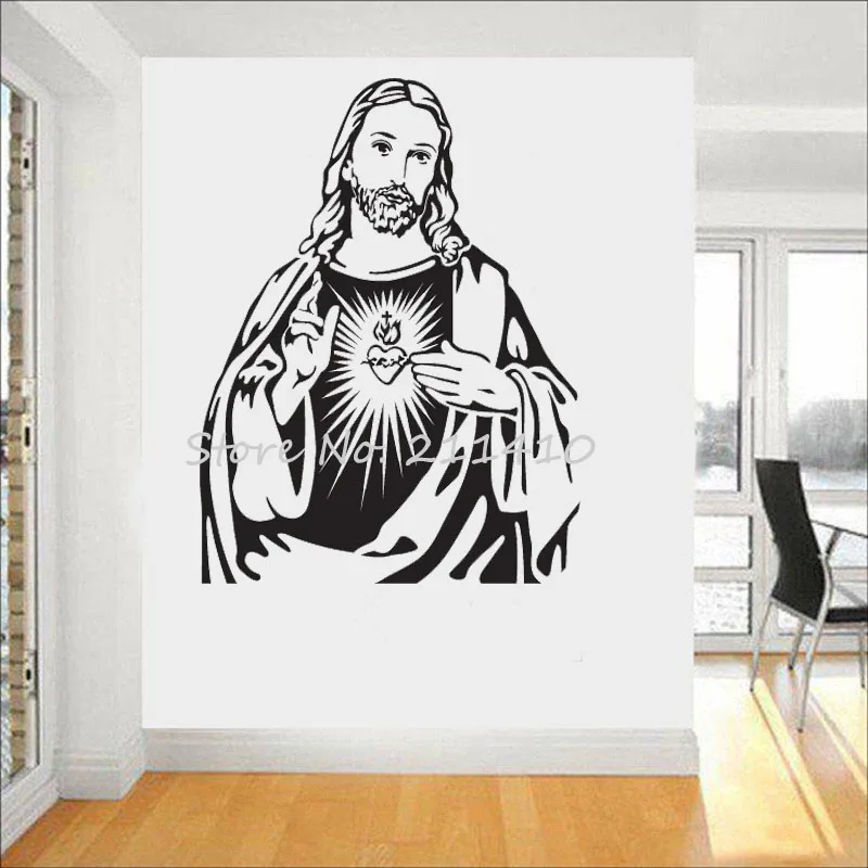 Он Книги по искусству Иисуса Христа портрет Наклейки на стену Домашний Декор Гостиная 3d плакат классические греческие настенные росписи Книги по искусству a713