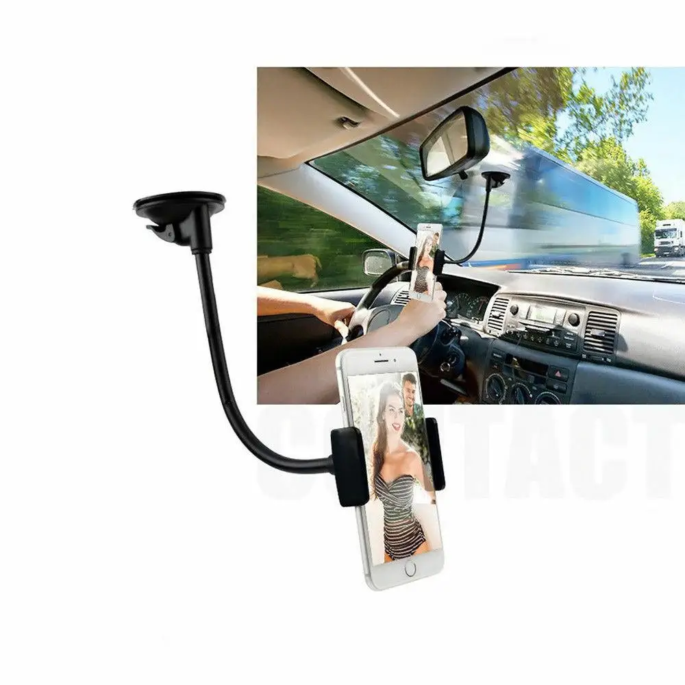 Автомобильный держатель для телефона на лобовое стекло с креплением для gps-навигатора с двойной сильной присоской