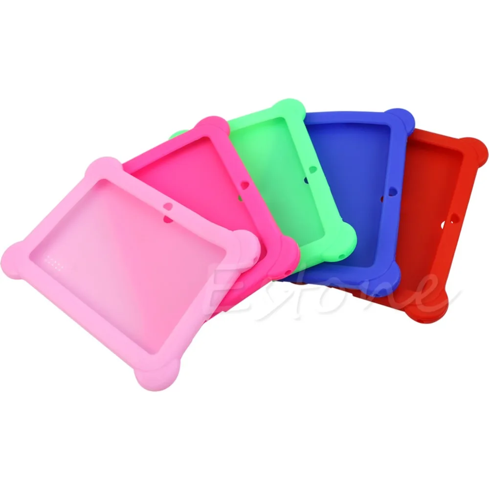 

Cute Silicone Soft Gel Case Cover For 7" Android A13 A23 Q88 Tablet PC Kids