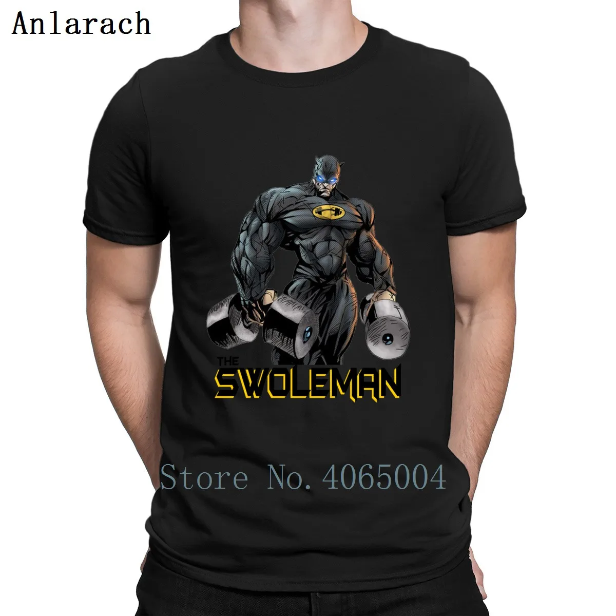 

Swoleman Gym powerlifting Funny T Shirt Tee Shirt Gift Solid Color Fashion Summer Crew Neck Formal Create T-Shirt