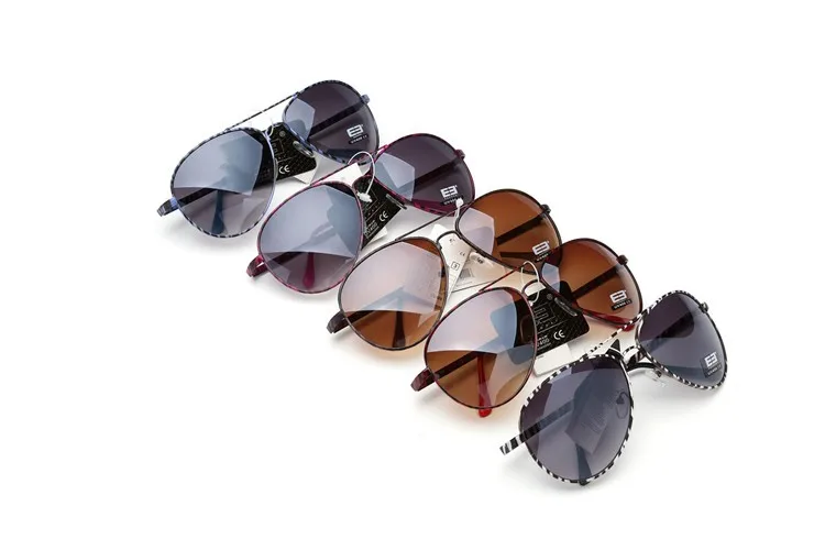 Лаура Фея модные женские туфли классические ретро Avaitor UV400 градиентными линзами без оправы очки оправа с принтом солнечные очки Oculos Feminino
