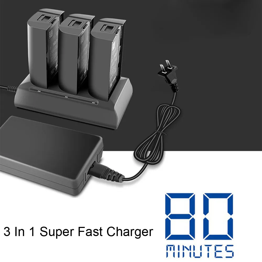 

HINST Fashion 3 In 1 Super Fast Charger Adapter Description Parrot Bebop 2 Drone/FPV Balanced Battery JAN28