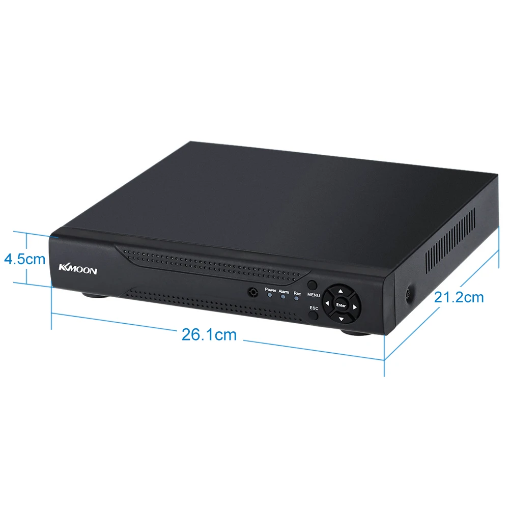 KKmoon 4CH 1080N/720 P AHD DVR HVR NVR 1 ТБ Seagate HDD P2P ONVIF HDMI 4CH AHD DVR Регистраторы для HD CCTV Камера безопасности Системы