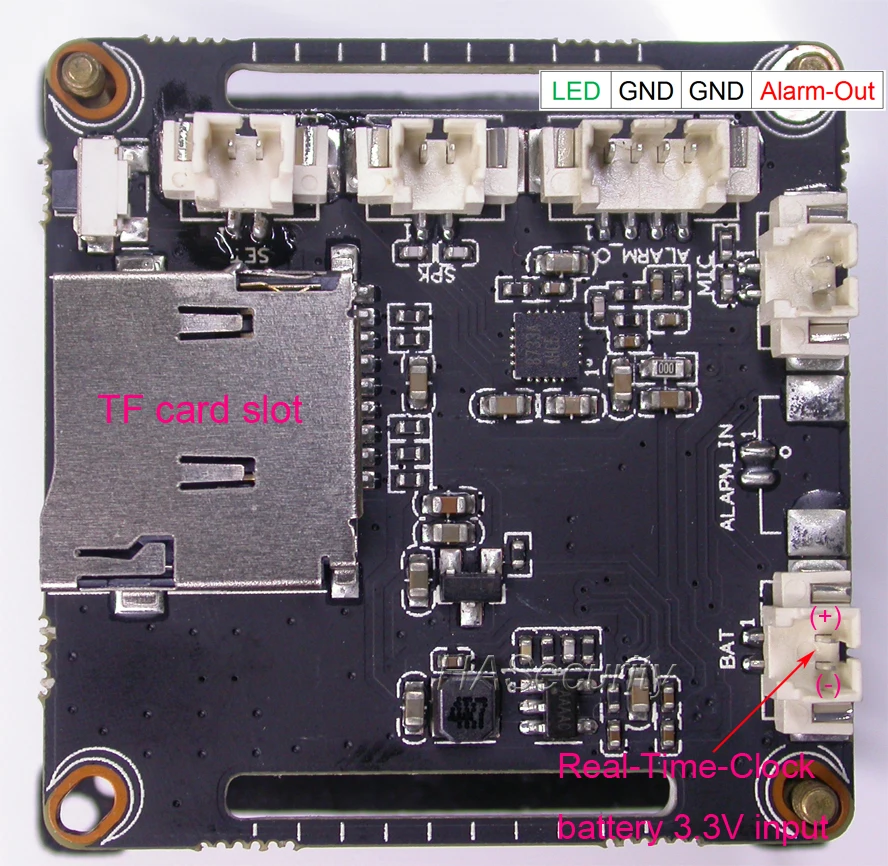 WiFi H.265/H.264 1/2. 9 &quotsony STARVIS IMX291 CMOS + Hi3516E V100 CCTV IP камера Модуль платы блока программного