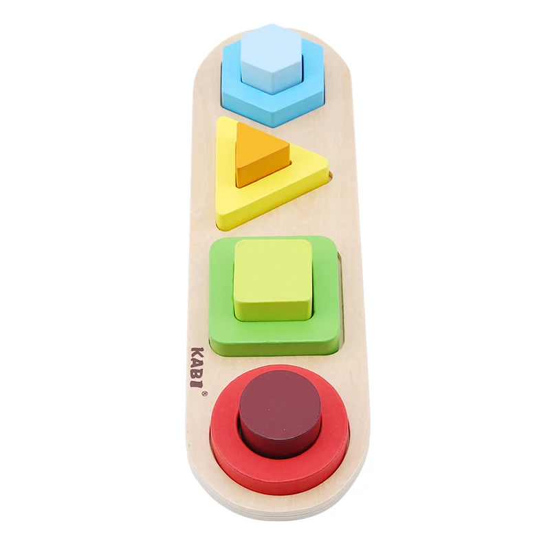Деревянные блоки цветные формы Соответствующие Монтессори Развивающие игрушки для детей Juguetes Oyuncak spelgoed Brinquedo