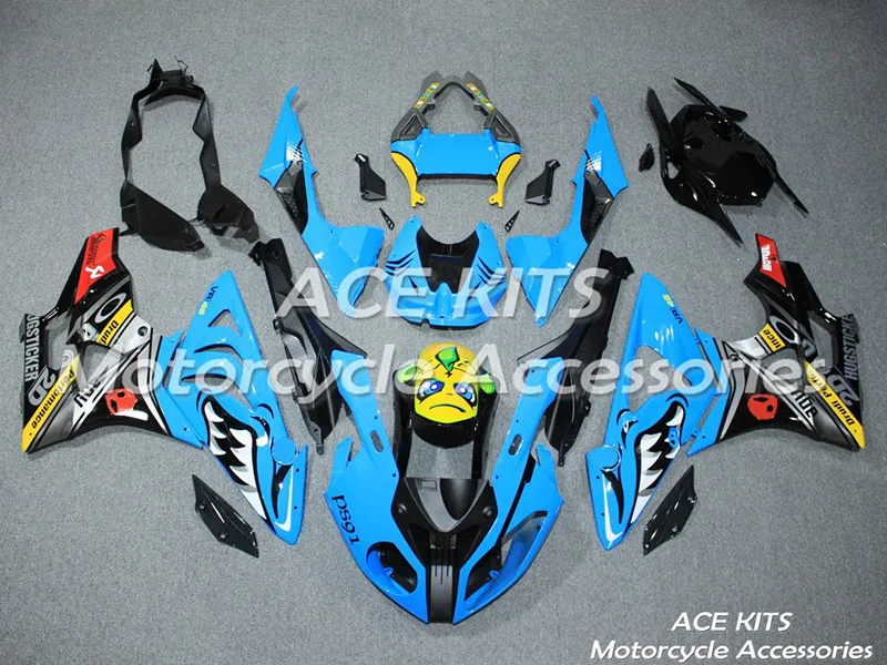 

New ABS motorcycle Fairing For BMW S1000RR 2009 2010 2011 2012 2013 2014 Injection Bodywor All sorts of color No.386