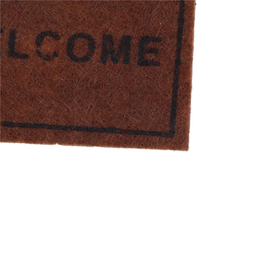 1PCS 6.2X4.2CM cloth Dollhouse Miniature floor mat Carpet Rug