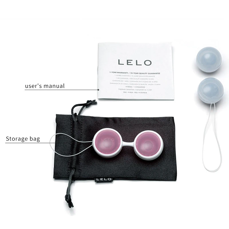 LELO Silicone Smart Ball Kegel Ball Ben Wa Ball Vagina Tighten Exercise Machine Vaginal Geisha Ball Sex Toys for Women restore 6
