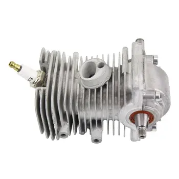 

42.5mm Cylinder Assembly with Spark Plug Replacement Crankcase Connector for STIHL 023 025 MS230 MS250 Chainsaw