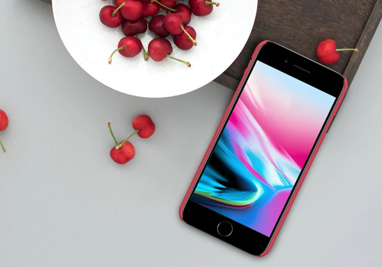 iphone 8 plus wallet case for iPhone 8 Nillkin Super Frosted Shield Hard Back PC Cover Case for iPhone 8 4.7" Nilkin Phone Case +Screen Protector iphone 8 plus case