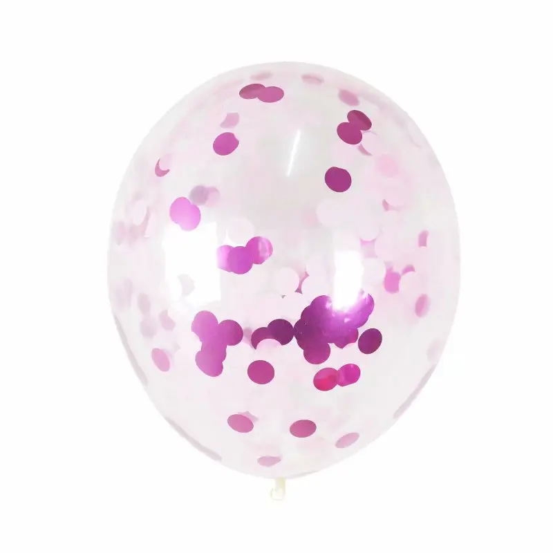 36 дюймов гигантский конфетти воздушные шары цвета розового золота прозрачный надувной шар Свадьба День Рождения вечерние украшения из латекса/воздушные шары Детские игрушки - Цвет: Сливовый